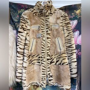 Goat Fur Wool Jacket